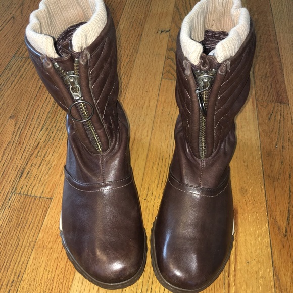 sorel zipper boots